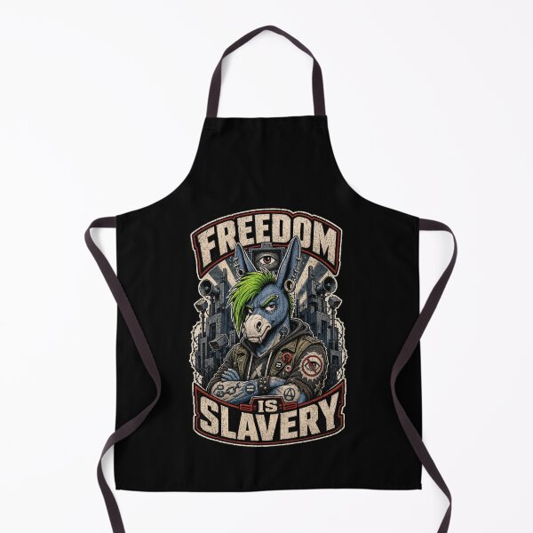 Item preview, Freedom Is Slavery | Anti-Socialist Resistance designed and sold by dwinburn.