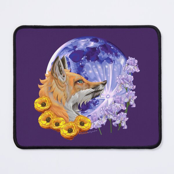 Item preview, Moongazing Fox -- Moonfox designed and sold by KrystalBStudios.
