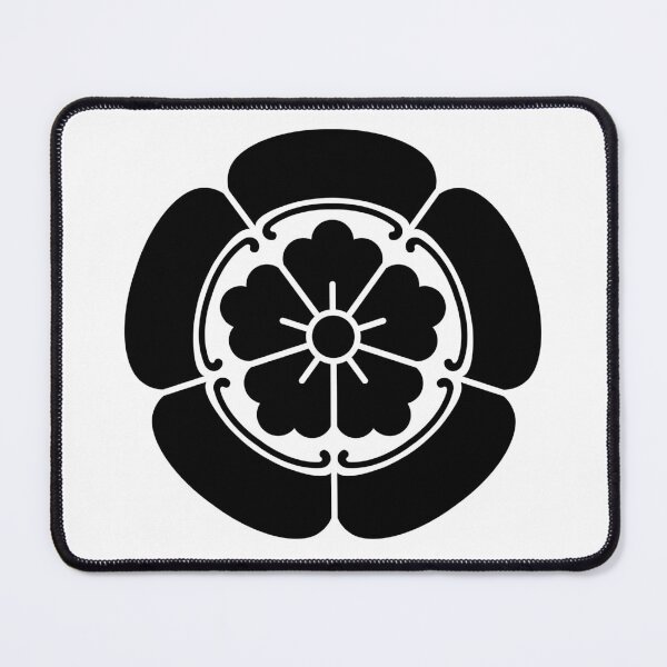 Item preview, Samurai Oda Mokko Nobunaga Oda Family Crest Black White / Japanese Crest designed and sold by 戦国まーけっと SENGOKU MARKET.