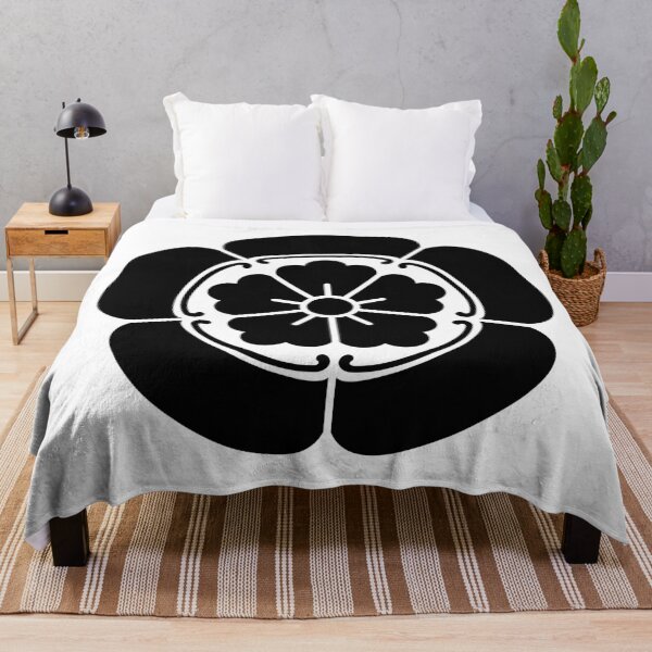 Item preview, Samurai Oda Mokko Nobunaga Oda Family Crest Black White / Japanese Crest designed and sold by 戦国まーけっと SENGOKU MARKET.