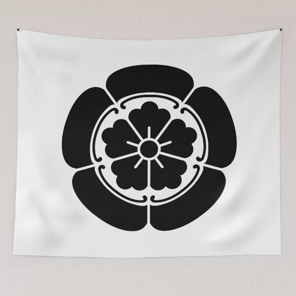 Item preview, Samurai Oda Mokko Nobunaga Oda Family Crest Black White / Japanese Crest  designed and sold by 戦国まーけっと SENGOKU MARKET.