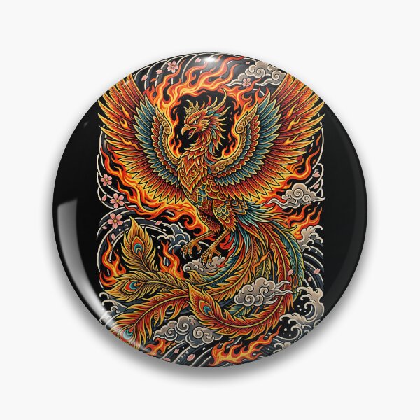 Item preview, Blazing Sakura Phoenix designed and sold by HexOne.
