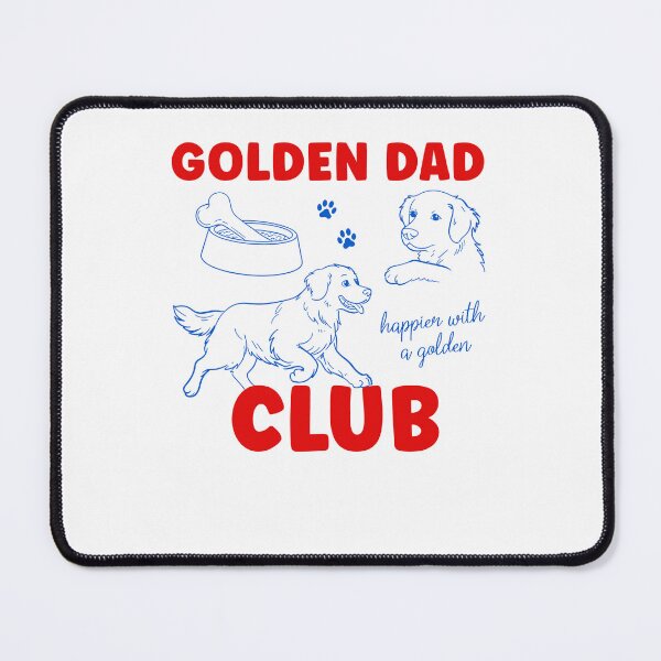 Item preview, Golden Dad Club Funny Golden Retriever Lover designed and sold by charoen-design.