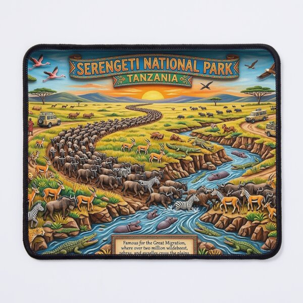 Item preview, SERENGETI NATIONAL PARK TANZANIA designed and sold by likbatonboot.
