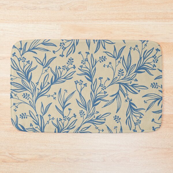 Item preview, Blue Floral · Floral background designed and sold by dacoparo.