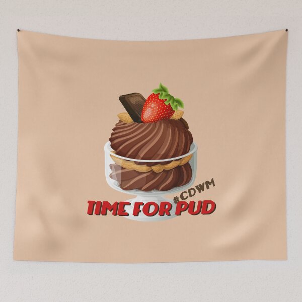 Item preview, Time For PUD! #CDWM (on Tan) designed and sold by PawsitiveMum3.