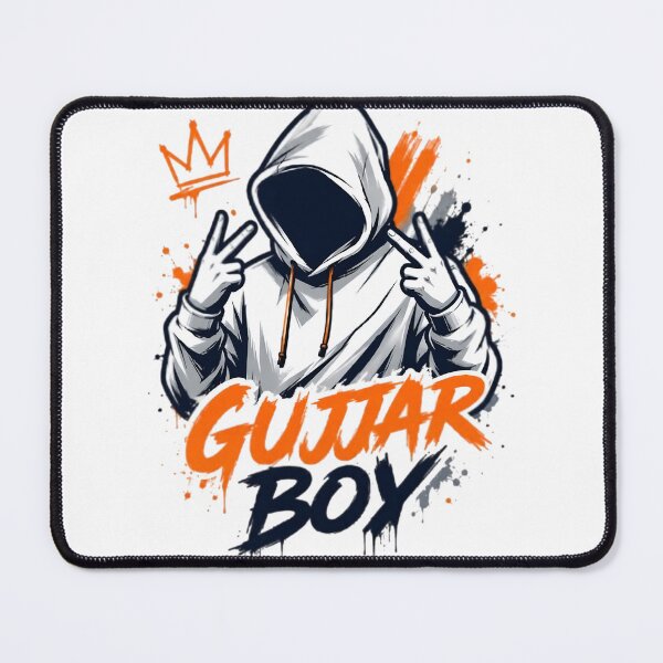 Item preview, Gujjar Boy Crown Hooded Splatter Graphic Art designed and sold by DKSH1234.