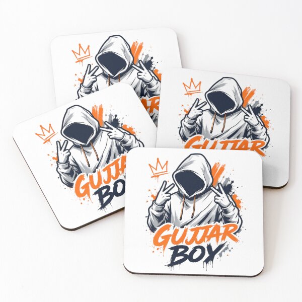 Item preview, Gujjar Boy Crown Hooded Splatter Graphic Art designed and sold by DKSH1234.