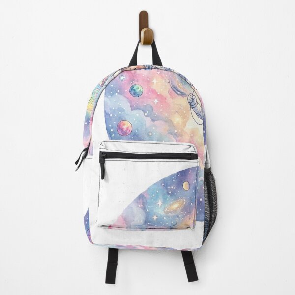 Item preview, Kawaii Astronaut Flying a Rainbow Star Kite | Pastel Galaxy Watercolor Space Art designed and sold by RoyArt0.