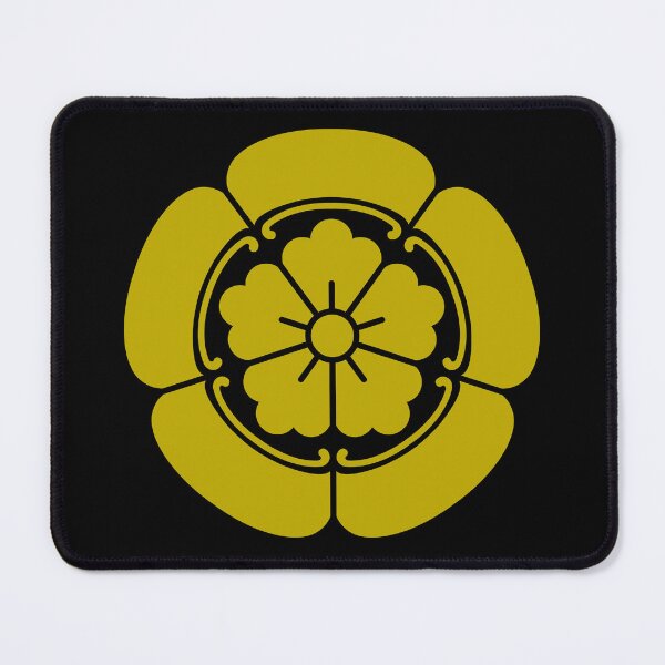 Item preview, Samurai Oda Mokko Nobunaga Oda Family Crest Faux Gold Black / Japanese Crest designed and sold by 戦国まーけっと SENGOKU MARKET.