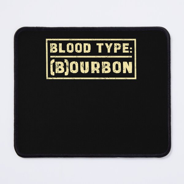 Item preview, Blood Type Bourbon Funny designed and sold by studio-ssaam.
