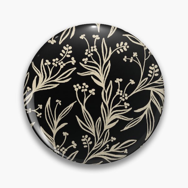 Item preview, Black Floral · Floral background designed and sold by dacoparo.
