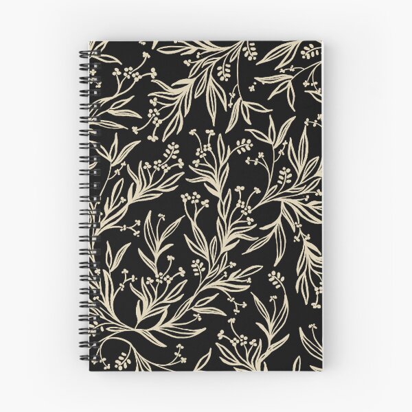 Item preview, Black Floral · Floral background designed and sold by dacoparo.