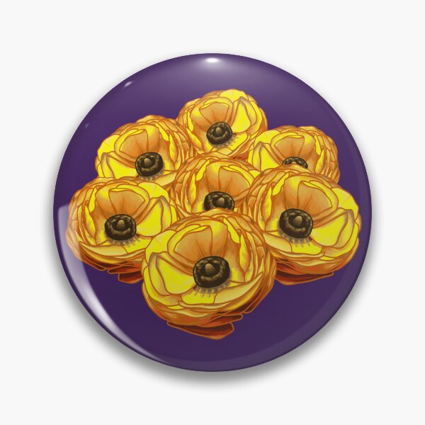 Item preview, Golden Flowers -- Moonfox designed and sold by KrystalBStudios.