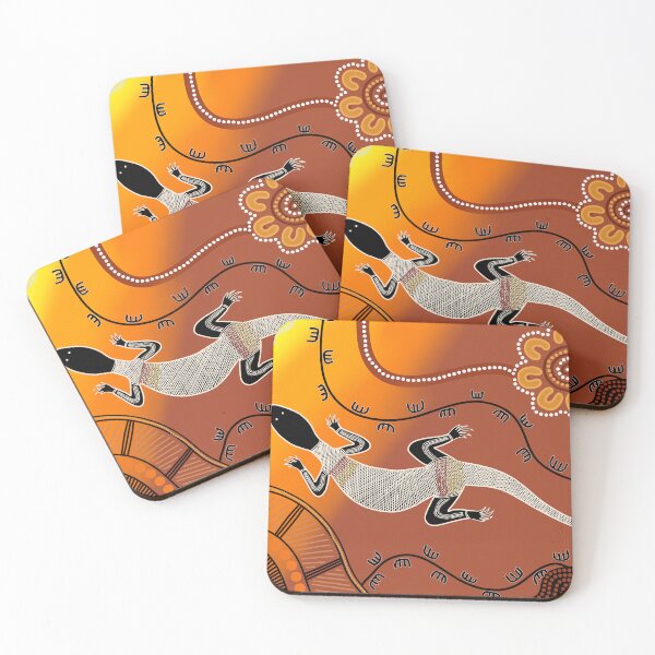 Item preview, Goanna Dreaming  designed and sold by SeafoamPrints.