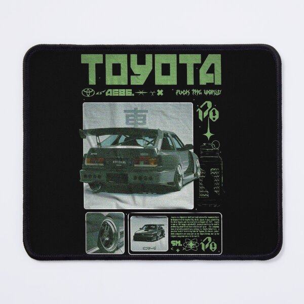 Item preview, Vintage Toyota AE86 Trueno Cyberpunk Poster Art designed and sold by AnibalProsacco.