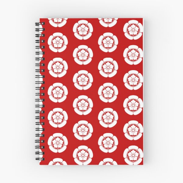 Item preview, Samurai Oda Mokko Nobunaga Oda Family Crest White Red Tile / Japanese Crest  designed and sold by 戦国まーけっと SENGOKU MARKET.