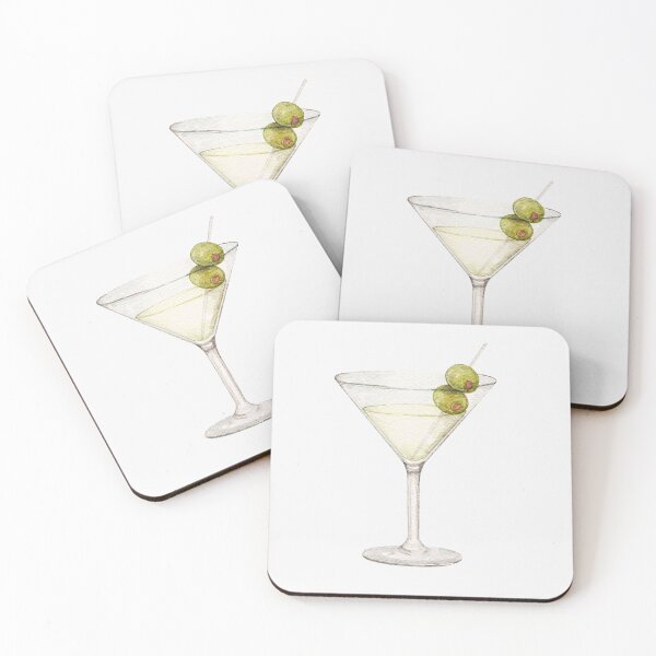 Item preview, Dirty Martini Cocktail Art  designed and sold by isjakistudio.