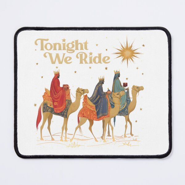 Item preview, Retro Tonight We Ride Christmas Christian designed and sold by JunoLoyder84.