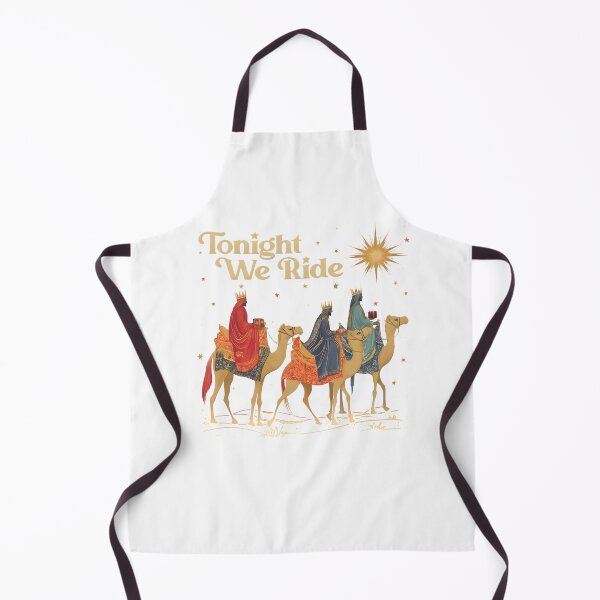 Item preview, Retro Tonight We Ride Christmas Christian designed and sold by JunoLoyder84.