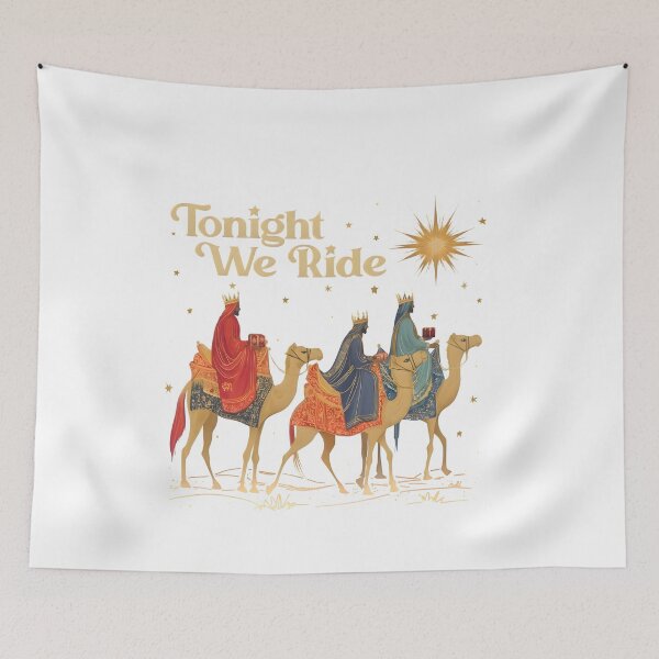 Item preview, Retro Tonight We Ride Christmas Christian  designed and sold by JunoLoyder84.