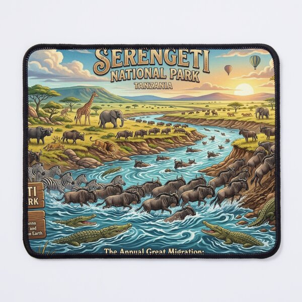 Item preview, SERENGETI NATIONAL PARK TANZANIA designed and sold by likbatonboot.