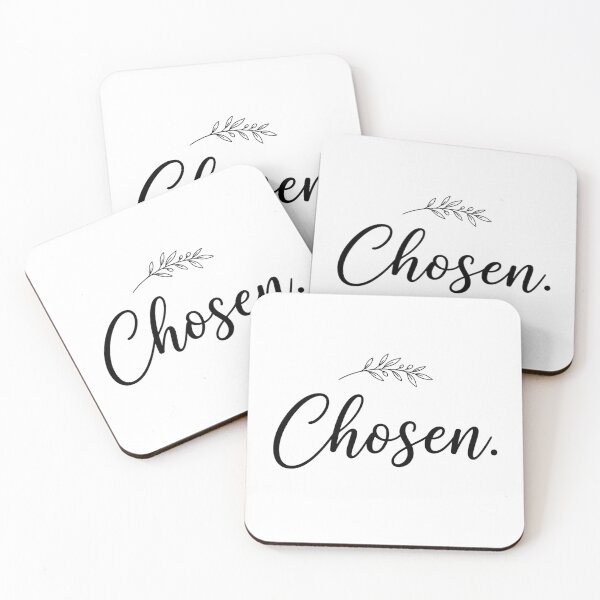 Item preview, Chosen. Christian Faith Shirt | Minimal Sprig Bible Verse Inspired Gift designed and sold by Softbear Atelier.