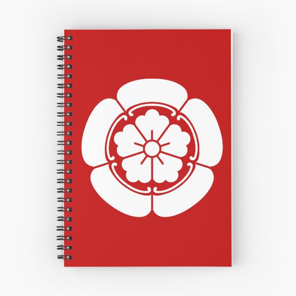 Item preview, Samurai Oda Mokko Nobunaga Oda Family Crest White Red / Japanese Crest  designed and sold by 戦国まーけっと SENGOKU MARKET.