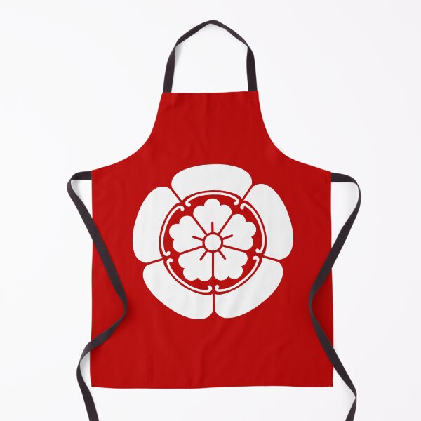 Item preview, Samurai Oda Mokko Nobunaga Oda Family Crest White Red / Japanese Crest designed and sold by 戦国まーけっと SENGOKU MARKET.