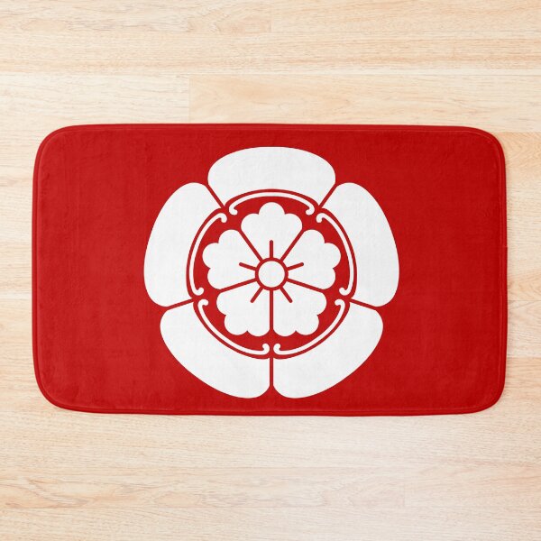 Item preview, Samurai Oda Mokko Nobunaga Oda Family Crest White Red / Japanese Crest  designed and sold by 戦国まーけっと SENGOKU MARKET.
