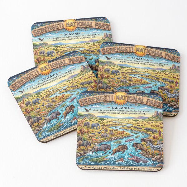 Item preview, SERENGETI NATIONAL PARK TANZANIA designed and sold by likbatonboot.