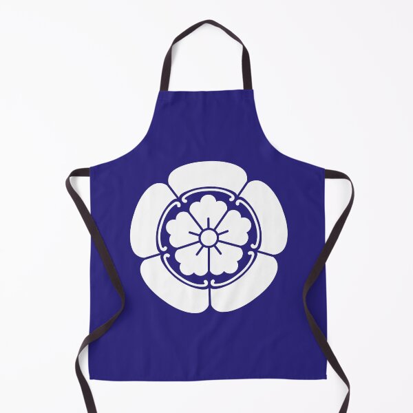 Item preview, Samurai Oda Mokko Nobunaga Oda Family Crest White Blue / Japanese Crest designed and sold by 戦国まーけっと SENGOKU MARKET.