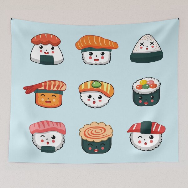 Item preview, Kawaii sushi  designed and sold by BrownHorse90s.