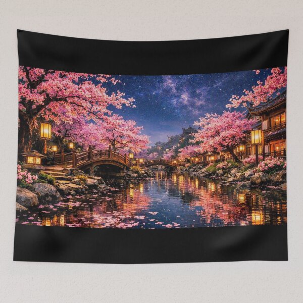 Item preview, Cherry Blossom Canal designed and sold by MCMArts1.
