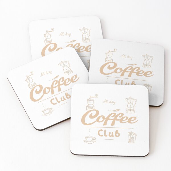Item preview, Vintage Coffee Club All Day Every Day Lover designed and sold by lht6474.