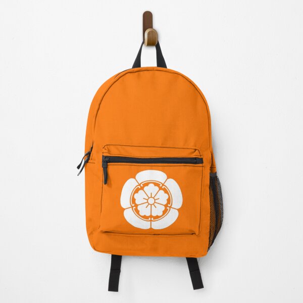 Item preview, Samurai Oda Mokko Nobunaga Oda Family Crest White Orange / Japanese Crest designed and sold by 戦国まーけっと SENGOKU MARKET.
