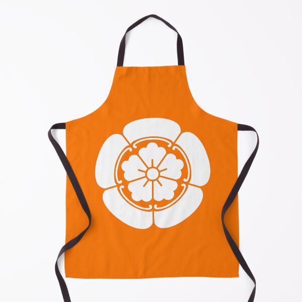 Item preview, Samurai Oda Mokko Nobunaga Oda Family Crest White Orange / Japanese Crest designed and sold by 戦国まーけっと SENGOKU MARKET.