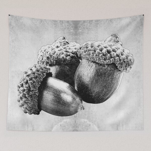 Item preview, Cluster of Three Dried Acorns designed and sold by Ghoul Enterprises.