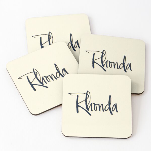 Item preview, RHONDA personalized type design designed and sold by CharlottePlaceArt.