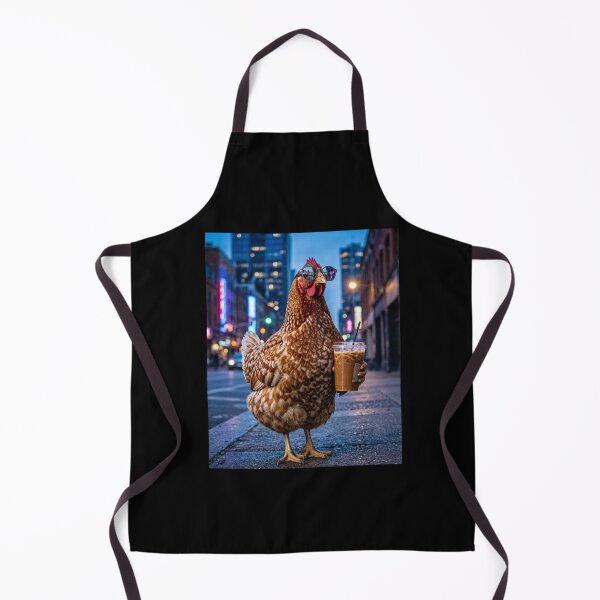 Item preview, Iced Coffee Hen designed and sold by TheEndDesign.