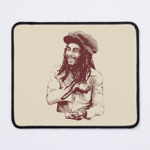 Item preview, Bob Marley rolling- halftone designed and sold by ChimyandFunky.