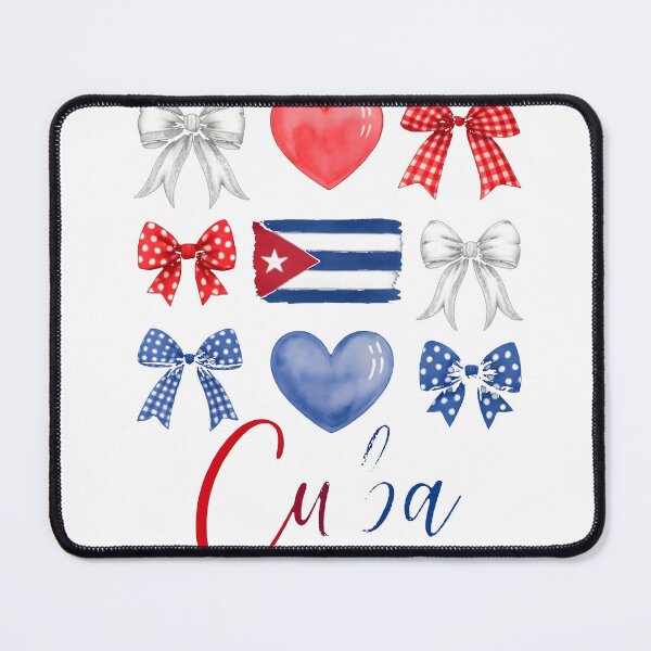 Item preview, Cuba Hispanic Heritage Month Bow Cuban Flag T-Shirt_88596149 designed and sold by Cafe18.