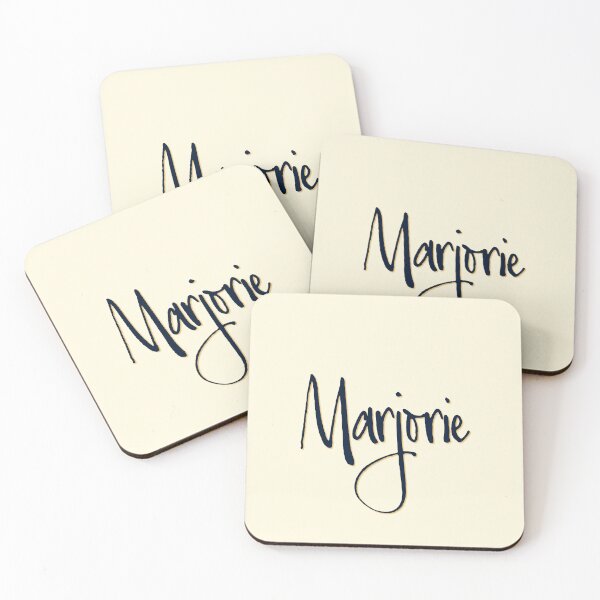 Item preview, MARJORIE personalized type design designed and sold by CharlottePlaceArt.