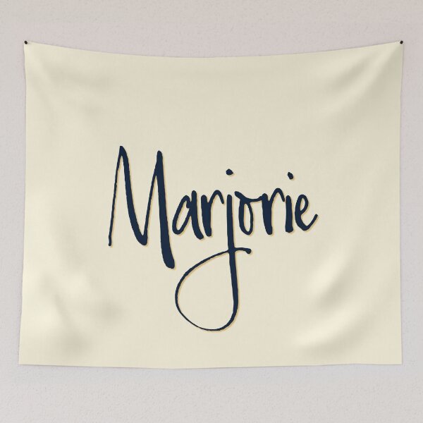 Item preview, MARJORIE personalized type design designed and sold by CharlottePlaceArt.