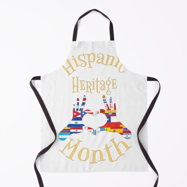 Item preview, Flags Finger Hand Heart Hispanic Heritage Month T-Shirt_33990518 designed and sold by JJLetterDesigns.