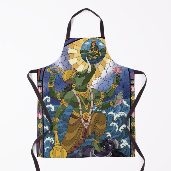 Item preview, Varaha: Avatar of the waves designed and sold by artkarthik.