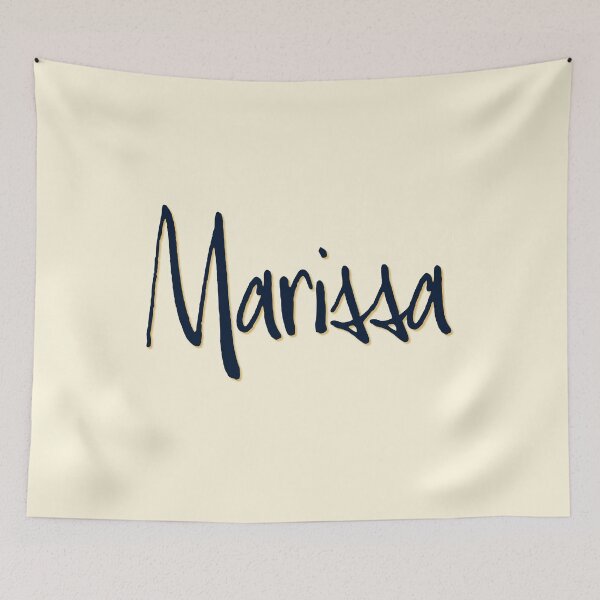 Item preview, MARISSA personalized type design designed and sold by CharlottePlaceArt.