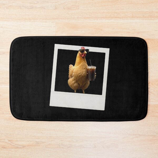 Item preview, Iced Coffee Hen  designed and sold by TheEndDesign.