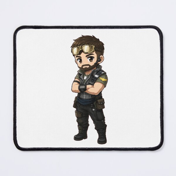 Item preview, scifi soldier ship pilot enginering cute anime dnd art original art character design designed and sold by sabartgunpla.