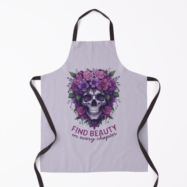 Item preview, Find Beauty In Every Chapter Floral Skull designed and sold by EmpoweredEchoesSpirit.